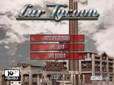 Car Tycoon - Screenshot - Game Select (Germany) - 1024x768