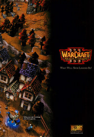 Warcraft III: Reign of Chaos - Advertisement Flyer - Front (United Kingdom) - 1506x2200