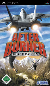 After Burner: Black Falcon - Box - Front (Germany) - 1157x1985