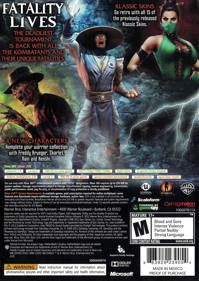 Mortal Kombat: Komplete Edition - Box - Back (North America) - 2023x2854