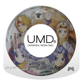 Tales of Phantasia: Narikiri Dungeon X - Disc (Japan) - 640x640