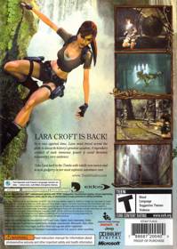 Tomb Raider: Legend - Box - Back (North America) - 640x901