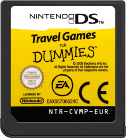 Travel Games for Dummies - Cart - Front (Europe) - 517x564