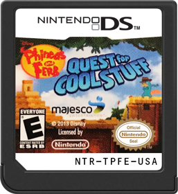 Phineas and Ferb: Quest for Cool Stuff - Cart - Front (North America) - 517x564