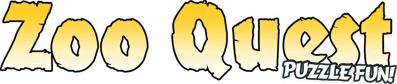 Zoo Quest: Puzzle Fun! - Clear Logo (World) - 1200x254