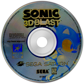 Sonic 3D Blast - Disc (North America) - 850x850