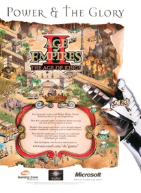 Age of Empires II: The Age of Kings - Advertisement Flyer - Front (United Kingdom) - 2201x3000
