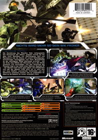 Halo 2 - Box - Back (Germany) - 557x798