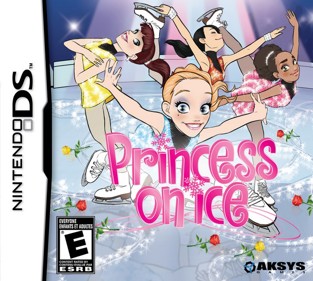 Princess on Ice - Box - Front (North America) - 640x574