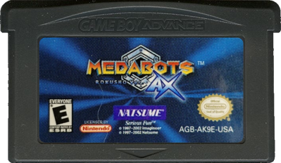 Medabots AX: Rokusho Ver. - Cart - Front (North America) - 702x408