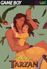 Tarzan - Fanart - Box - Front (North America) - 490x710