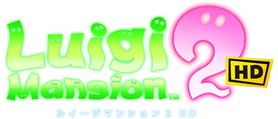 Luigi’s Mansion 2 HD - Clear Logo (Japan) - 645x277