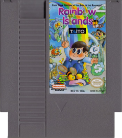 Rainbow Islands - Cart - Front (North America) - 700x787