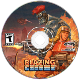 Blazing Chrome - Disc (World) - 1459x1459