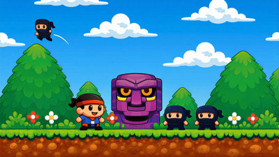 Wee Ninja - Fanart - Background (World) - 1920x1080