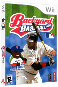 Backyard Baseball '09 - Box - 3D (North America) - 393x586