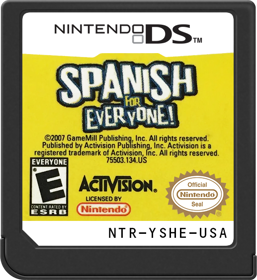 Spanish for Everyone! - Cart - Front (North America) - 517x564
