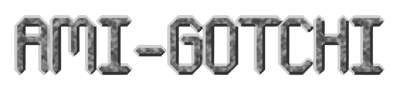 AMI-gotchi - Clear Logo (World) - 2568x573