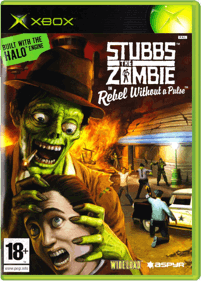 Stubbs the Zombie in Rebel Without a Pulse - Box - Front - Reconstructed (United Kingdom) - 485x678