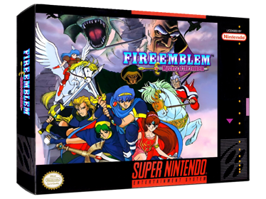 Fire Emblem: Mystery of the Emblem - Box - 3D (World) - 1024x768