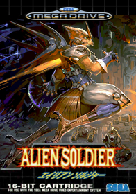 Alien Soldier - Fanart - Box - Front (Europe) - 700x1000