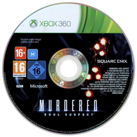Murdered: Soul Suspect - Disc (World) - 900x900