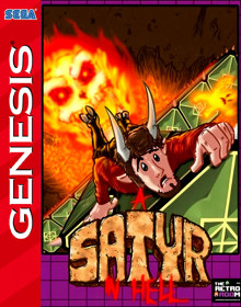A Satyr in Hell - Fanart - Box - Front (World) - 798x1016