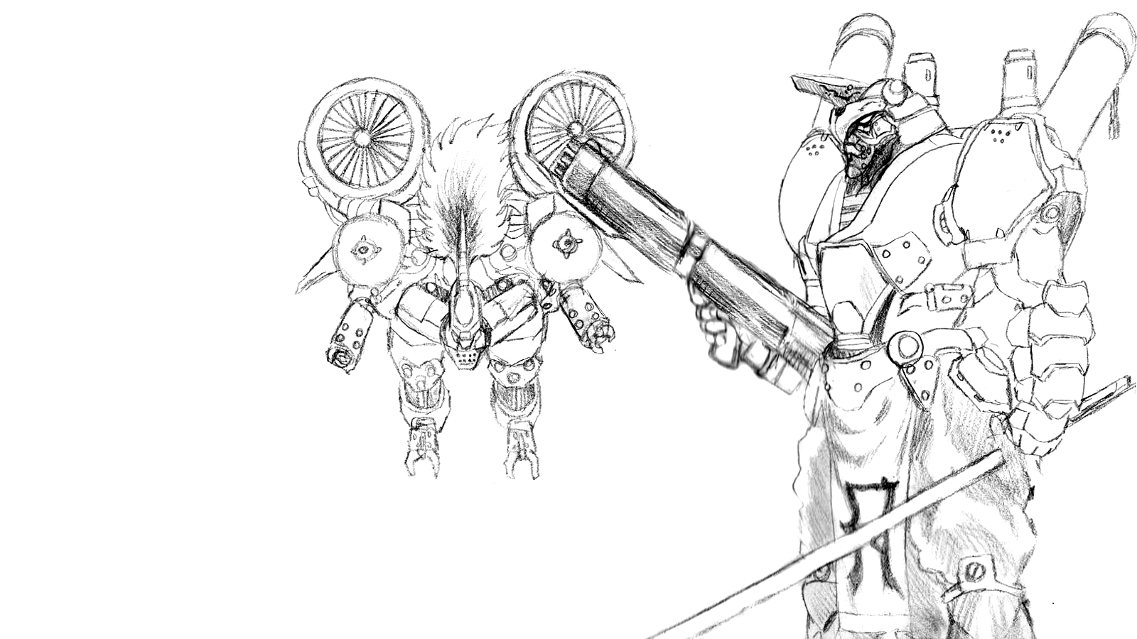 Illustration of Robo Aleste