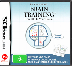 Brain Age: Train Your Brain in Minutes a Day! - Box - Front - Reconstructed (Australia) - 774x708