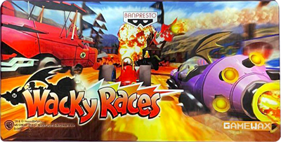 Wacky Races - Arcade - Marquee (United States) - 1200x609