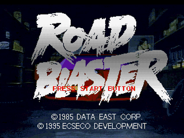 Thunder Storm & Road Blaster - Screenshot - Game Title (Japan) - 320x240