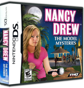 Nancy Drew: The Model Mysteries - Box - 3D (North America) - 575x598