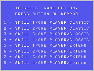 Lock'n Chase - Screenshot - Game Select (World) - 256x192