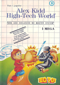 Alex Kidd: High-Tech World - Box - Front (Brazil) - 957x1348