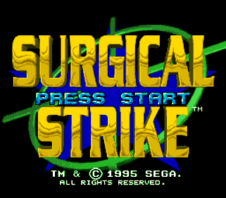 Surgical Strike - Screenshot - Game Title (North America) - 256x224