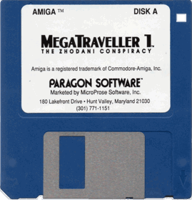 MegaTraveller 1: The Zhodani Conspiracy - Disc (North America) - 800x834