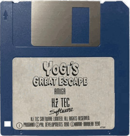 Yogi's Great Escape - Disc (Europe) - 632x662