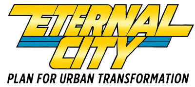 Toshi Tensou Keikaku: Eternal City - Clear Logo (World) - 1024x456