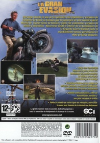 The Great Escape - Box - Back (Spain) - 746x1066