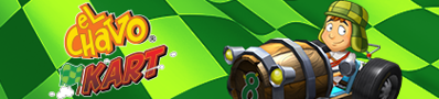 El Chavo Kart - Banner (World) - 420x95