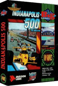 Indianapolis 500: The Simulation - Box - 3D (Italy) - 850x1244