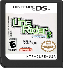 Line Rider 2: Unbound - Cart - Front (North America) - 517x564