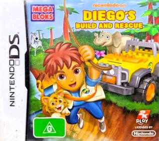 Mega Bloks: Diego's Build and Rescue - Box - Front (Australia) - 937x828