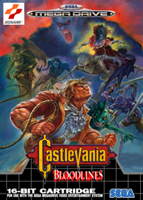 Castlevania: Bloodlines - Box - Front - Reconstructed (Europe) - 512x712