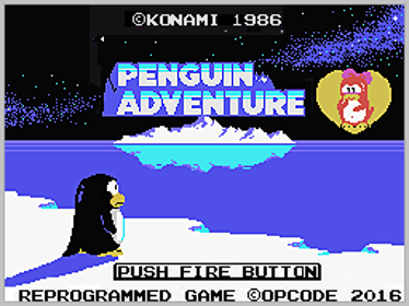 Penguin Adventure - Screenshot - Game Title (World) - 256x192