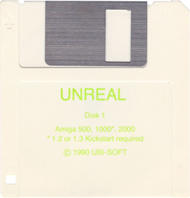 Unreal - Disc (North America) - 728x760