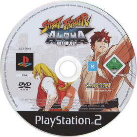 Street Fighter Alpha Anthology - Disc (Europe) - 922x922