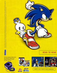 Sonic Adventure 2: Battle - Advertisement Flyer - Front (United States) - 1729x2200
