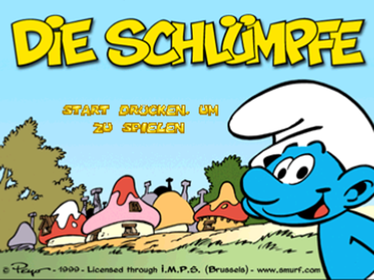 The Smurfs - Screenshot - Game Title (Germany) - 640x480