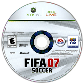 FIFA Soccer 07 - Disc (North America) - 900x900